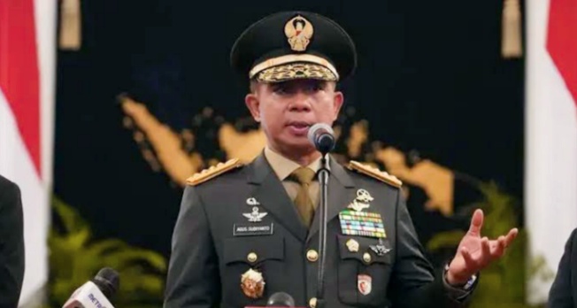 Panglima TNI Jenderal Agus Subiyanto.