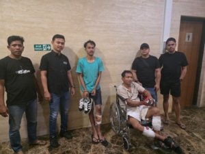 Dittipidnarkoba Bareskrim Polri menangkap daftar pencarian orang (DPO) kasus narkotika, Supriadi alias Adi T, di Bandara Internasional Kualanamu, Deli Serdang, Sumatera Utara. (Foto: Ist)