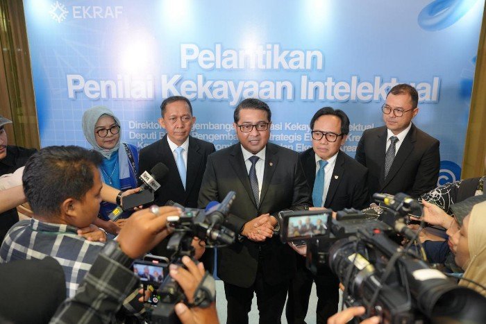 64 Penilai Kekayaan Intelektual Dilantik untuk Pertama Kali di Indonesia