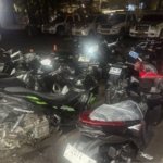 Polda Metro Jaya mengamankan 11 sepeda motor yang diduga terlibat konvoi di JLNT Casablanca. Polisi juga mendalami dugaan perusakan portal dan potensi pidana. (Foto: RN/HO-Ditlantas Polda Metro Jaya)