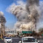 Perang Iran dan Israel mengguncang Teheran. Ledakan rudal terjadi setiap hari, sementara warga bertahan di tengah inflasi tinggi dan ekonomi yang semakin tertekan. (Foto: EPA/Abedin Taherkenareh)