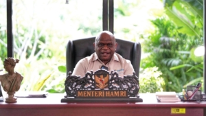 Menteri Hak Asasi Manusia (HAM) Natalius Pigai. (Foto: Kemenham RI)