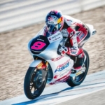 Veda Ega Pratama gagal finis pada Moto3 Amerika Serikat 2026 usai mengalami highside di Sirkuit of the Americas. Pembalap Honda Team Asia sempat mencetak lap tercepat. (Foto: Instagram/Veda_54)