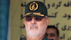 Iran’s IRGC commander Mohammad Pakpour. (AFP)