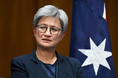 Menteri Luar Negeri Australia, Penny Wong. (Foto: AAP/Lukas Coch)