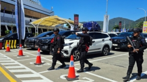 Antisipasi Kejahatan Intensitas Tinggi di Pelabuhan Merak, Satgas Gegana Brimob Siaga 24 Jam