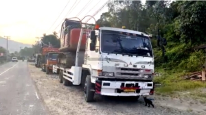 Polda Sumut Dihadang 12 Pria Kekar Saat Sita Ekskavator Tambang Emas Ilegal di Madina