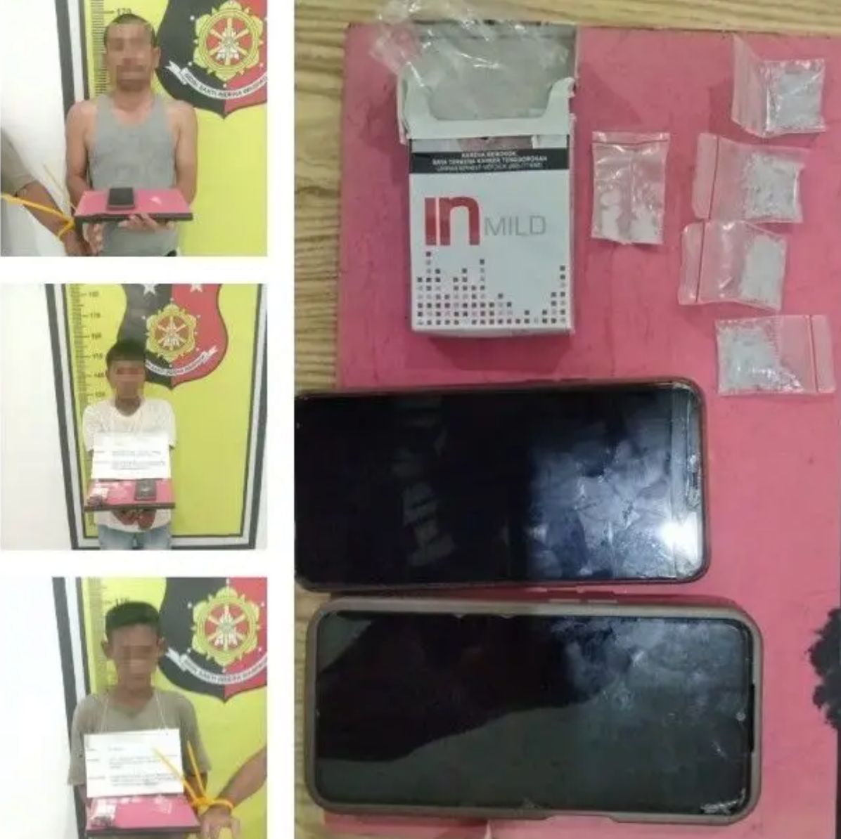 Jaringan Pengedar Sabu Lintas Kabupaten Diringkus di Paluta