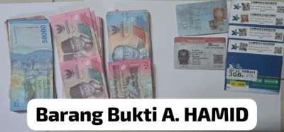 Barang bukti milik Abdul Hamid alias Boy. (Foto: Bareskrim Polri)