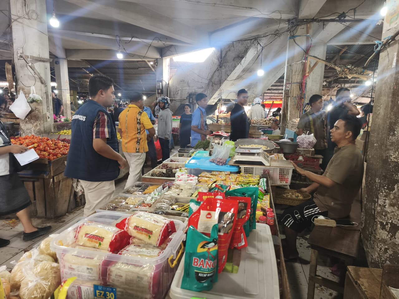 Satgas Pangan Polda NTT Sidak Pasar Jelang Nyepi dan Idulfitri