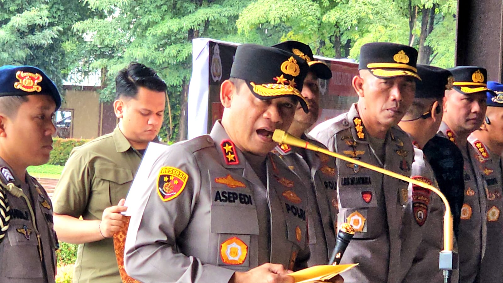 Kapolda Metro Jaya Irjen Pol Asep Edi Suheri. (FOTO: RN/RN-01)