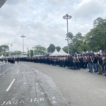 Polda Metro Jaya menurunkan 1.300 personel untuk mengamankan FIFA Series 2026 di Stadion GBK, termasuk rekayasa lalu lintas dan pengamanan jalur penonton. (Foto: RN/Tama)