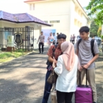 Suasana calon siswa SMA Kemala Taruna Bhayangkara yang baru dimulai di Akpol Semarang. Dari ribuan pendaftar, hanya sekitar 180 siswa akan diterima. (Foto: RN/Jangkung)
