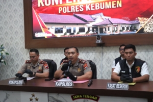 Polres Kebumen menetapkan seorang guru ngaji sebagai tersangka dugaan kekerasan seksual terhadap anak di Karanggayam. (Foto: RN/Ist/Yogi)