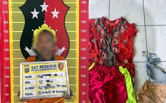 Pria Paruh Baya di Padangsidimpuan Ditangkap Polisi Gegara Perkosa Remaja 16 Tahun