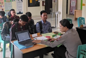 Persaingan Ketat, 71 Pendaftar Polri di Padangsidimpuan Lolos Verifikasi Tahap Awal