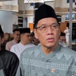 Menteri Keuangan Purbaya Yudhi Sadewa memproyeksikan ekonomi Ramadan 2026 tumbuh hingga 5,7 persen. Daya beli masyarakat dinilai tetap terjaga dari aktivitas pasar yang ramai. (Foto: RN/Budi T)