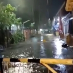 Sejumlah wilayah di Jakarta Timur terendam banjir. (Foto: Instagram/info_cipayung)