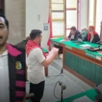 Kasus videografer Amsal Christy Sitepu yang dituntut 2 tahun penjara atas dugaan mark up proyek video desa di Kabupaten Karo menuai sorotan. Sejumlah kejanggalan terungkap di persidangan. (Ist)
