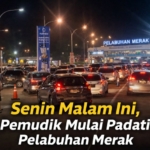 Senin Malam Ini, Pemudik Mulai Padati Pelabuhan Merak
