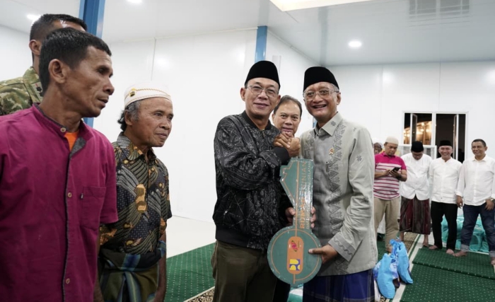 Target Lebaran di Rumah Baru, Menteri PU Percepat Pembangunan 254 Huntara di Tapsel