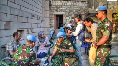 Pasukan perdamaian PBB di Lebanon. (Foto: United Nations)