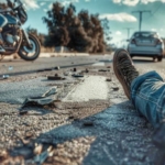 Ilustrasi kecelakaan sepeda motor. (Freepik)