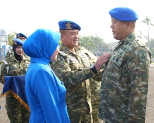 Danpuspomal Pimpin Laporan Korps Kenaikan Pangkat Prajurit Periode 1 April 2026