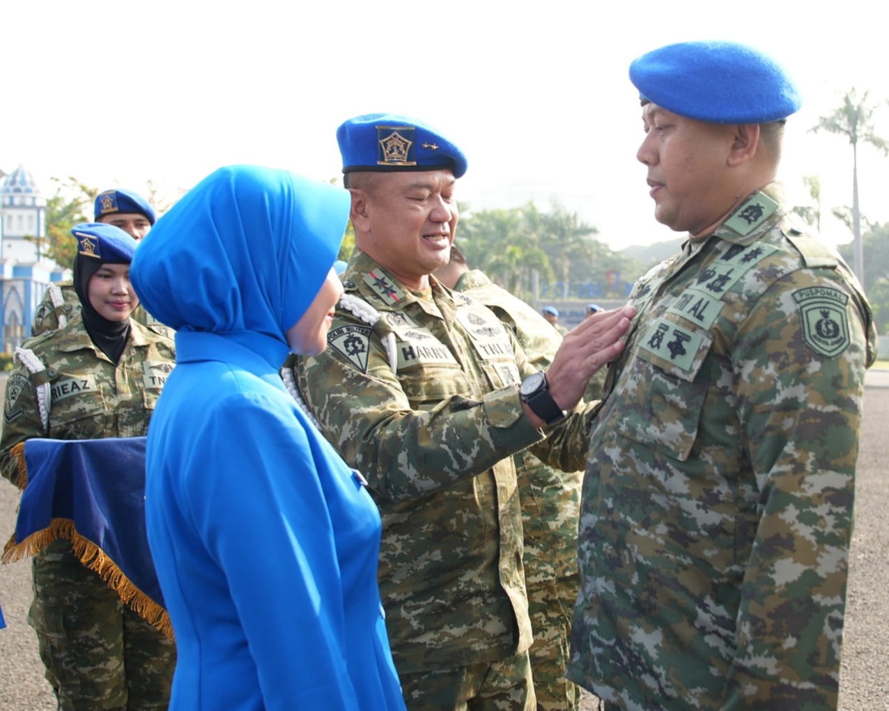 Danpuspomal Pimpin Laporan Korps Kenaikan Pangkat Prajurit Periode 1 April 2026