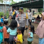 Polres Flores Timur Lakukan Trauma Healing bagi Anak-anak Korban Gempa di Adonara