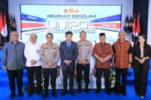 STIK Lemdiklat Polri menggelar Seminar UNIPOL untuk mendorong transformasi pendidikan kepolisian berbasis digital dan reformasi Polri yang adaptif. (Foto: ReportaseNews/HO-Humas Polri)