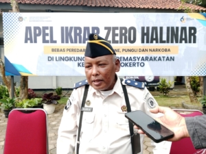 Kepala Bapas Purwokerto, Bluri Wijaksono. (Foto: ReportaseNews/Kus)