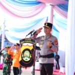 Kapolda Sumsel Irjen Pol Sandi Nugroho pimpin Apel Sabuk Kamtibmas di OKI, libatkan berbagai elemen masyarakat dan targetkan Zero Karhutla 2026 melalui kolaborasi lintas sektor. (Foto: ReportaseNews/HO-Humas Polda Sumsel)