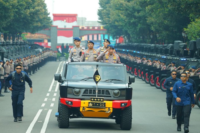 Kapolri Buka Rakernis Korbrimob 2026, Tekankan Kesiapan Hadapi Dinamika Global