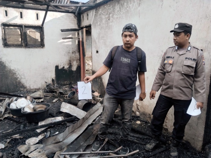 Kebakaran di Paluta, Bocah Empat Tahun Tewas Terjebak di Kamar Mandi