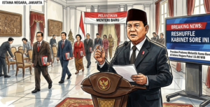 Presiden Prabowo Subianto Dikabarkan Reshuffle Kabinet Sore Nanti
