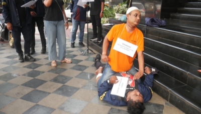 Konflik mulai muncul pada adegan ke-11 ketika terjadi pertengkaran di dalam kamar. (Foto: ReportaseNews/Tama)