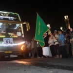 Tangis Haru Warnai Keberangkatan 130 Calon Jamaah Haji Tapsel Menuju Tanah Suci