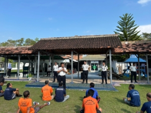 Lapas Kelas IIB Purwodadi menggelar sosialisasi pemenuhan kebutuhan dasar WBP untuk memperkuat layanan kesehatan, kebersihan lingkungan, dan kualitas makanan. (Foto: ReportaseNews/And)