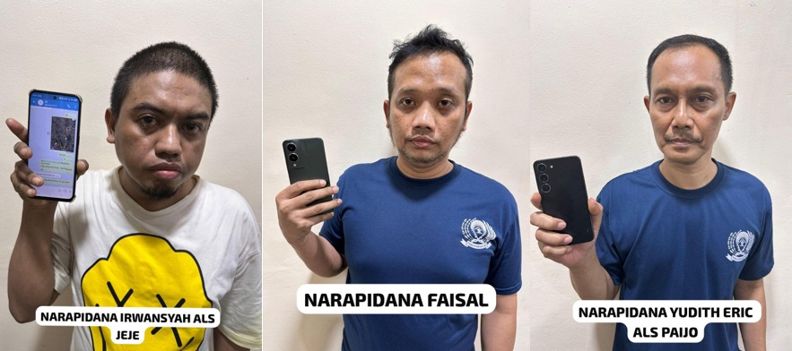 Bareskrim Polri membongkar jaringan peredaran ekstasi dan vape etomidate di tempat hiburan malam Jakarta Barat. Sejumlah tersangka, termasuk napi Lapas Cipinang, diamankan. (Foto: ReportaseNews/HO-Dittipidnarkoba Bareskrim Polri)