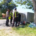 Tabrakan Tiga Kendaraan, Satu Pemotor Tewas di Tempat