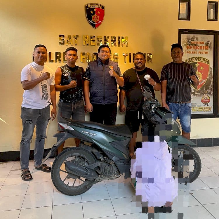 Remaja Perempuan di NTT Diringkus Polisi Usai Curi Motor