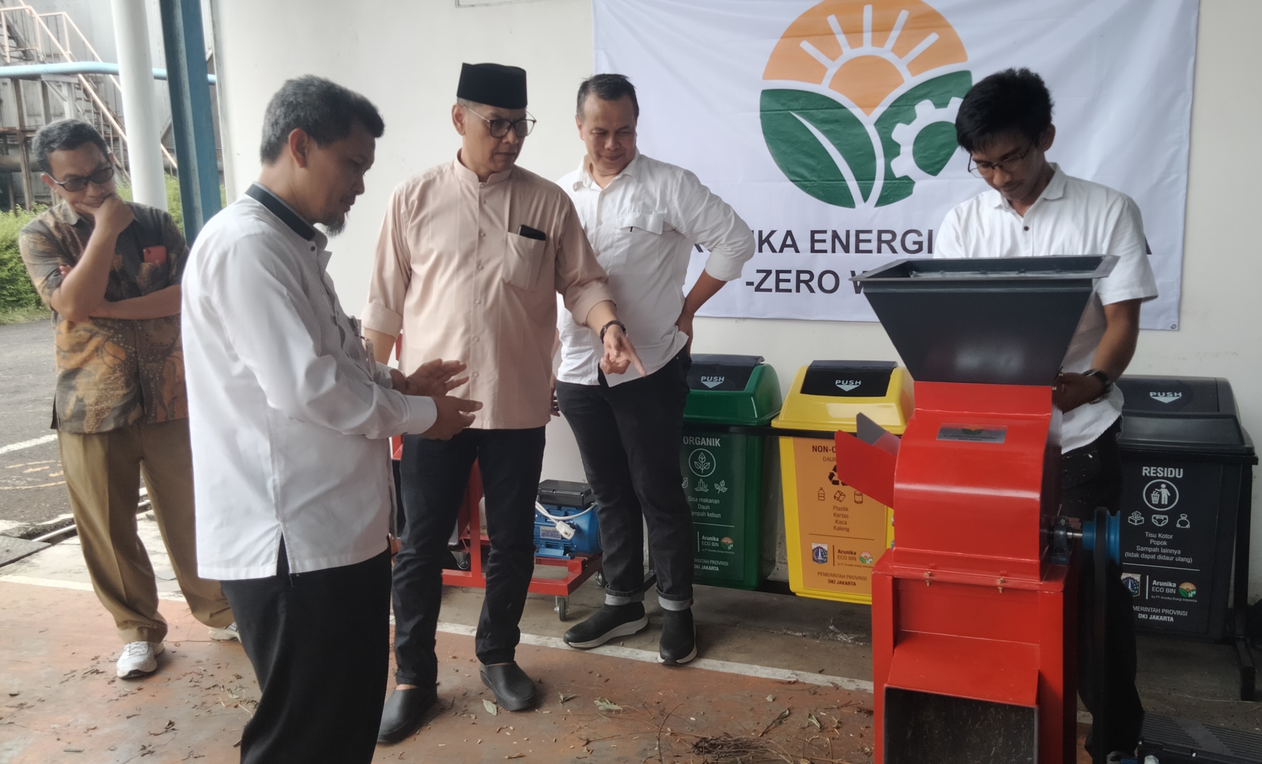 Kurangi Permasalahan Sampah di Jakarta, PT Arunika Energi Luncurkan Mesin Pencacah Sampah