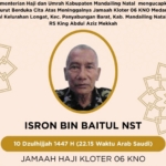 Jamaah Haji Asal Madina Wafat di Rumah Sakit Mekkah