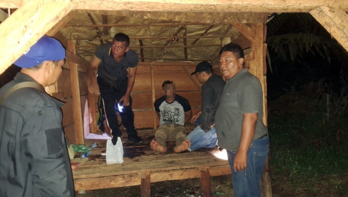 Polisi Tangkap Pemuda Desa Siuhom Saat Nyabu di Pondok Kebun Salak