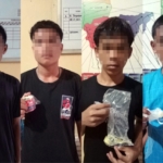 Polsek Pandan Amankan Empat Remaja yang Menghirup Lem di Kafe