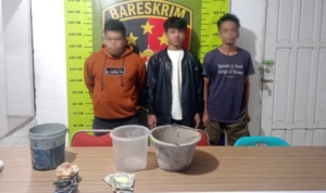 Polsek Sipirok Tangkap Tiga Preman Pungli di Jalur Lintas Tarutung