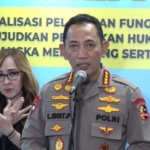 Kapolri Jenderal Polisi Listyo Sigit Prabowo menekankan penguatan SDM penyidik dan antisipasi kejahatan transnasional dalam Rakernis Reskrim Polri 2026. (Foto: ReportaseNews/Tama)