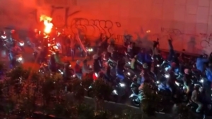 Suporter Persija dan Persib Bentrok di Bogor Usai Nobar, Dua Orang Luka-luka