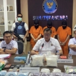 Tangkap Pasutri di Medan, BNNP Sumut Bongkar Jaringan Narkoba Malaysia